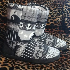 Nightmare Before Christmas Slipper Boots